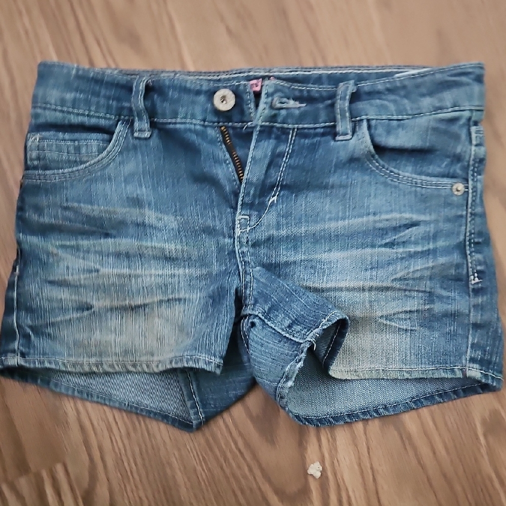 Levi's Kids Blue Denim Shorts